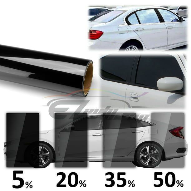 Uncut Window Tint Roll 5%  VLT 24" in 1 ft feet Home Commercial Office Auto Film